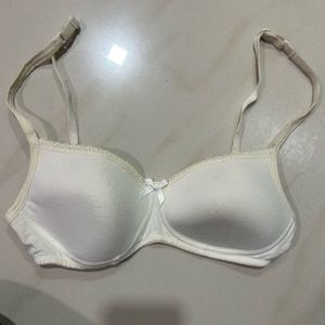 🤍 Jockey White Padded Bra | Everyday Comfort