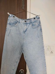 Light Wash Wide Leg Jeans