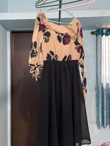 black party wear onepiece dress