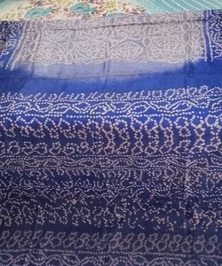 fastive Bandhani cotton Silk Sarees set