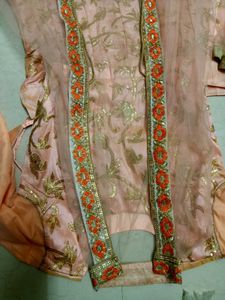 Beautiful Lehenga Choli with coat