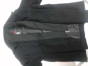 Black Double-Breasted Peacoat 5,6 years children
