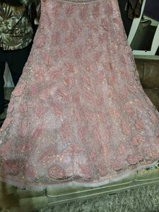 Elegant Pink Lehenga Skirt