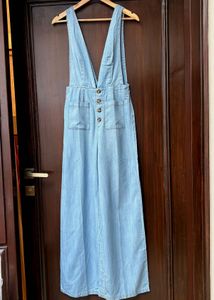 Retro Denim Forever21 Jumpsuit