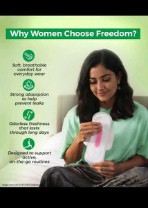 Ultra-Soft Cotton Feel Sanitary Pads