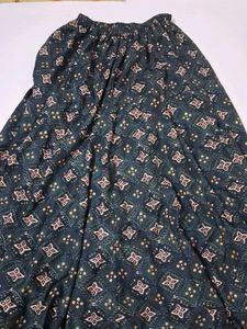 Printed Ethnic Skirt ( free size upto 34 waist)