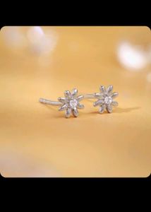Sterling Silver Posy Earrings