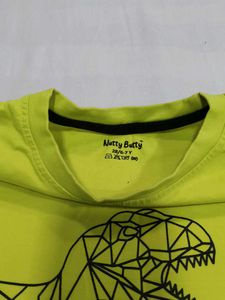 Kids Dinosaur T-Shirt &amp; Allen Solly jeans