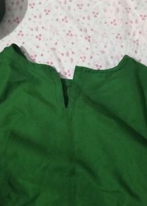🎀Plain Green Kurta