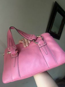 Y2K Gucci Barbiecore pink leather bag