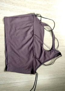 Ribbed Cropped Tank Top