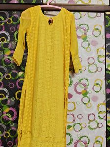 yellow kurti