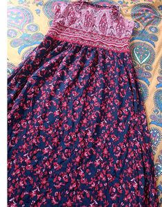 SHEIN Boho Beach Maxi Dress