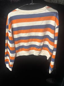 Striped Crop Top