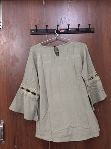 Elegant Pearl Embellished Top