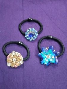 Set of 3 handmade Hair Ties 🤩