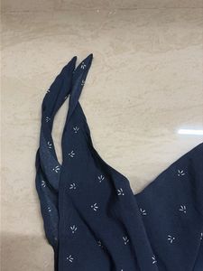 Navy Polka Dot Shirt Dress