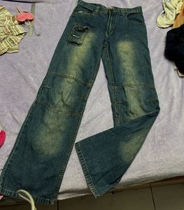 Baggy Wash Jeans26