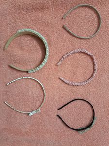 Set Of 5 Gorgeous Hairbands For Girls And Women