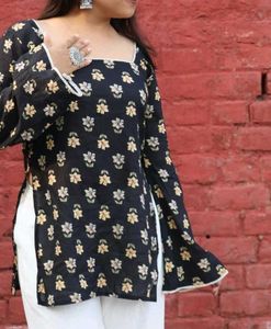 SAANGH CORSET BACK KURTI🤍💌