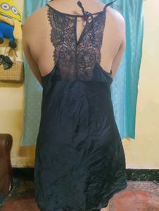 Lace Trim Slip On