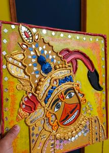 Kashtbhanjan Hanuman Ji ...Lippan Art