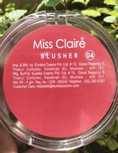 Miss Claire Blusher - Pink Shade