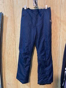 Navy Blue Parachute Pants