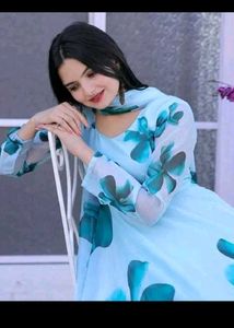 The anarkali suit set