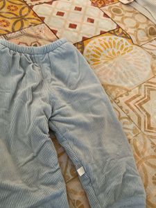 Baby Blue top and lower set 9months to 1.5 years