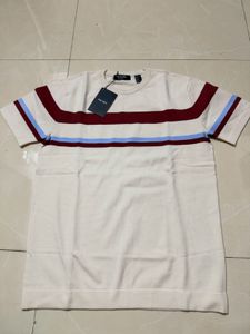 Prada Striped Knit T-Shirt M 38 Size