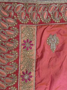 Elegant Embroidered Saree
