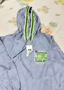 Brand New Blue Brooklyn Hoodie