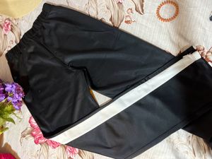 H&amp;M Black &amp; White Track Pants