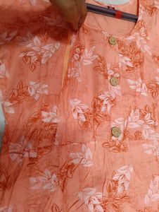 Floral Print Tunic Top