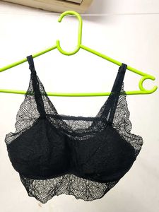 Elegant and Hot Black Lace Sexy Bralette