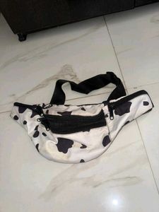 Cow Print Fanny Pack