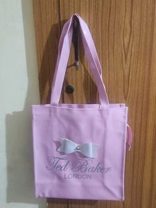 Ted Baker Pink Tote Bag with Bow