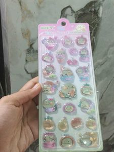 soso's 3D sticker sheet