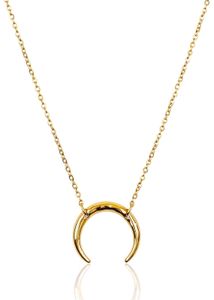 Delicate Crescent Moon Necklace