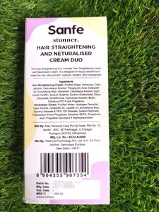 Sanfe Hair Straightening Cream