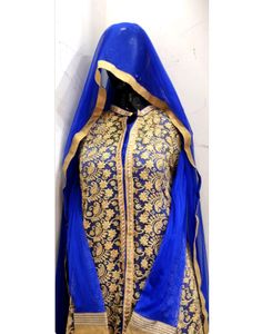 Very Beautiful Blue Suit Set For Women's