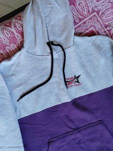 119.Colorblock Hoodie with Pocket