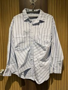 Fashionable Stripped Blue Long Shirt