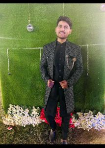 Designer Jodhpuri Kurta Set Royal Black❤️