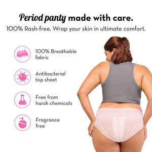 Plush Disposable Period Panty Bundle