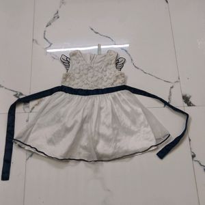 Angel Wing White Dress