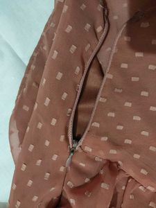 Chic Swiss Dot Puff Sleeve Top