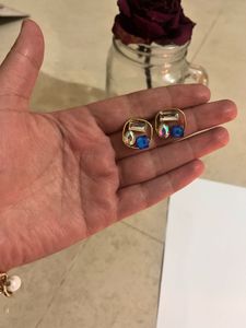 Sparkling Gemstone Earrings