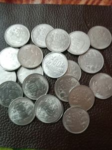 🔥 Old Issue 50 Paise Unc 20 Pcs🔥